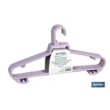 Comprar PACK DE 6 PERCHAS ROSA CLARA 38 X18 Cofan | almacendeferreteriacor.es