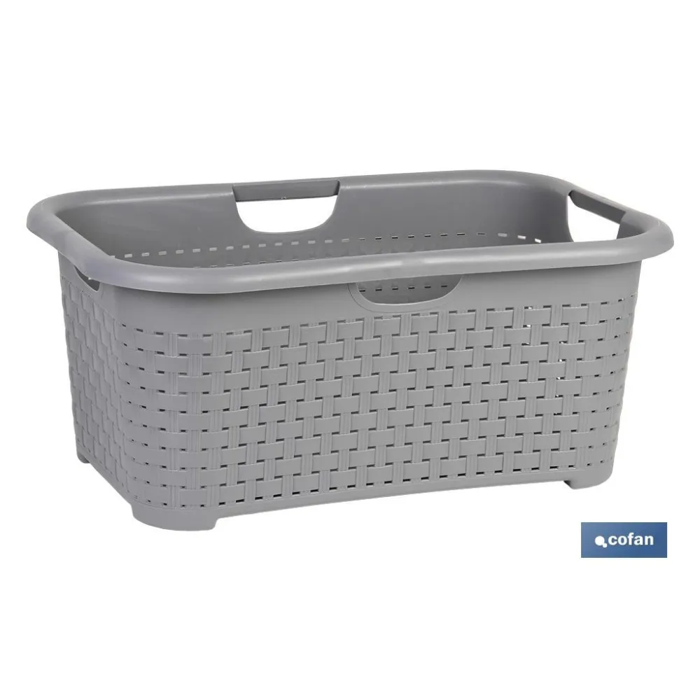 Comprar CESTA MULTIUSOS GRIS 59 X 38 X 26 C Cofan | almacendeferreteriacor.es