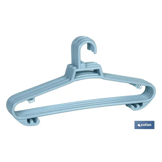 Comprar PACK DE 6 PERCHAS AZULES CLARO  38  Cofan | almacendeferreteriacor.es