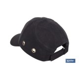 GORRA SPORT SEGURIDAD NEGRA