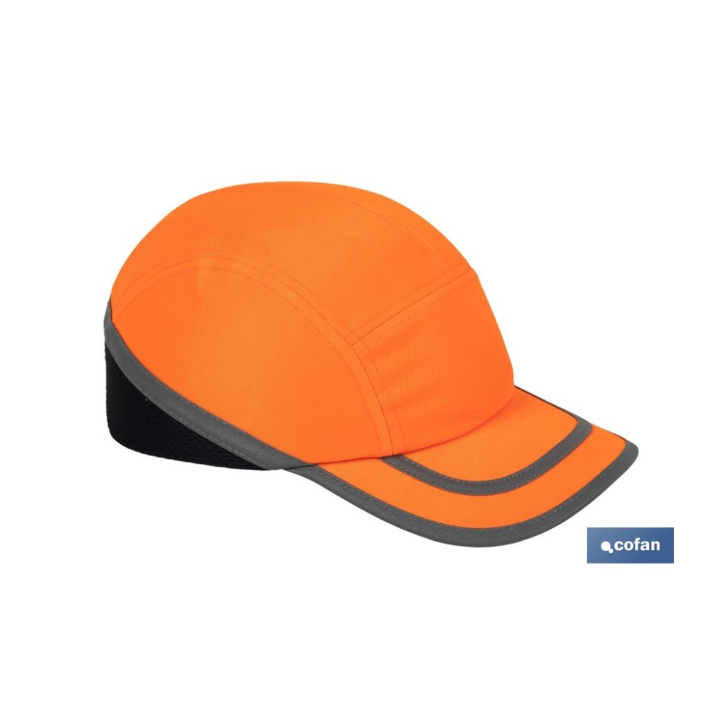 GORRA SPORT SEGURIDAD NARANJA