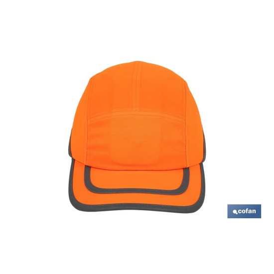 GORRA SPORT SEGURIDAD NARANJA