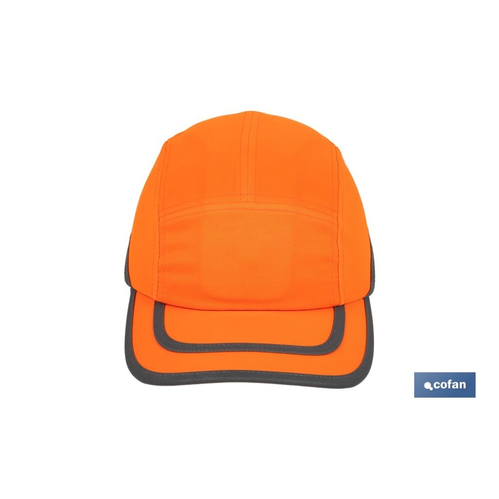 GORRA SPORT SEGURIDAD NARANJA