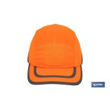 GORRA SPORT SEGURIDAD NARANJA