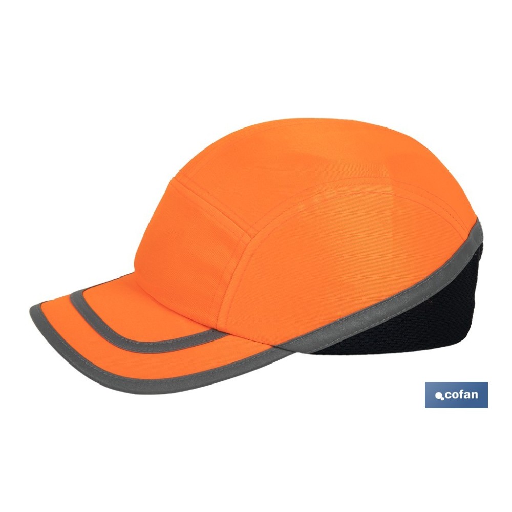 GORRA SPORT SEGURIDAD NARANJA