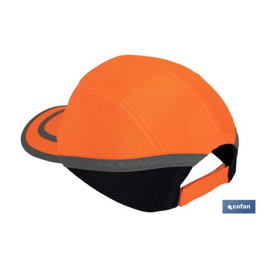 GORRA SPORT SEGURIDAD NARANJA