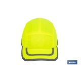 GORRA SPORT SEGURIDAD AMARILLO FLÚOR