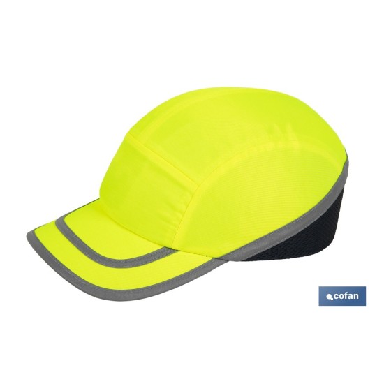 GORRA SPORT SEGURIDAD AMARILLO FLÚOR