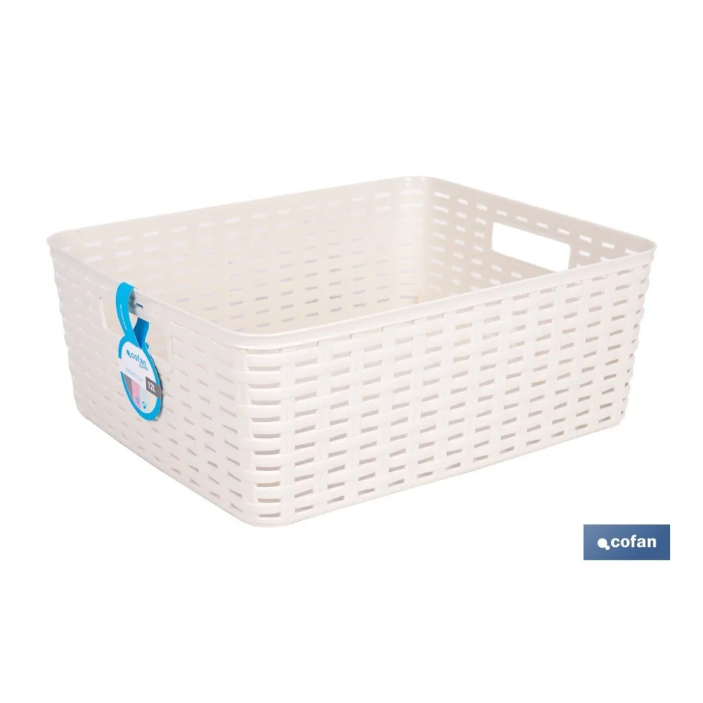 Comprar CESTA  MULTIUSOS 12L 36X28X13.5 cm  Cofan | almacendeferreteriacor.es