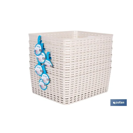 Comprar CESTA  MULTIUSOS 12L 36X28X13.5 cm  Cofan | almacendeferreteriacor.es