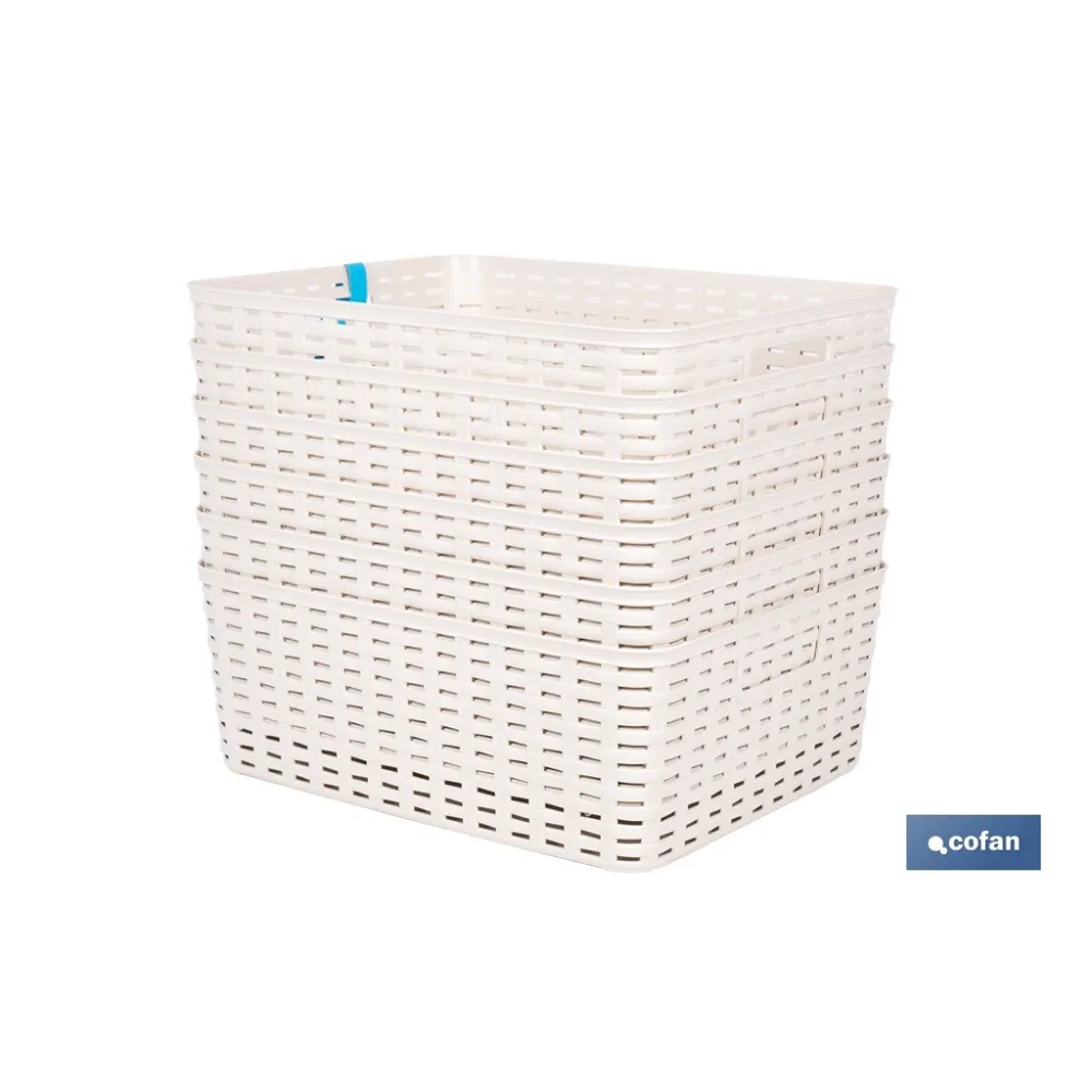 Comprar CESTA  MULTIUSOS 12L 36X28X13.5 cm  Cofan | almacendeferreteriacor.es