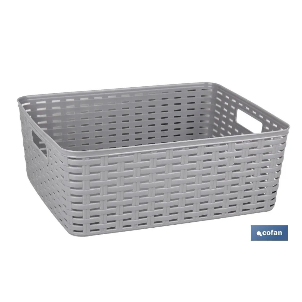 Comprar CESTA MULTIUSOS   12L 36X28X13.5cm  Cofan | almacendeferreteriacor.es