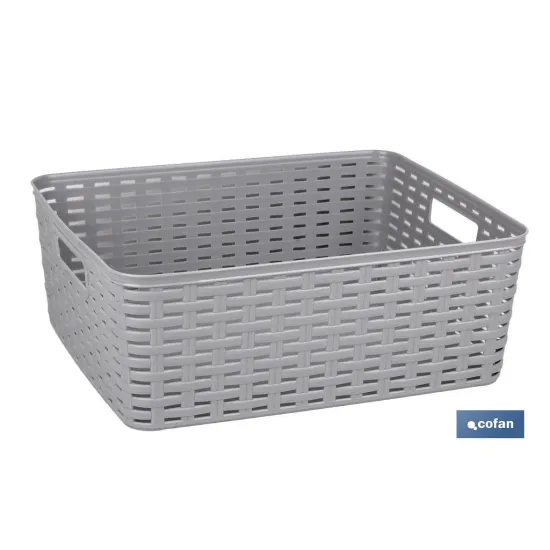 Comprar CESTA MULTIUSOS 12L 36X28X13.5cm RO Cofan | almacendeferreteriacor.es