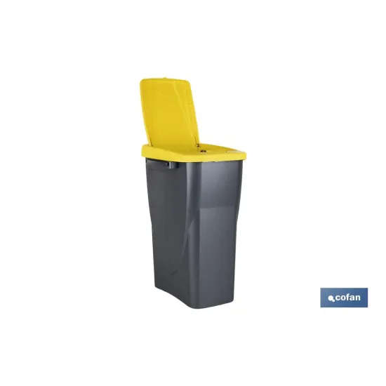 Comprar CUBO DE BASURA PARA RECICLAR 15 LIT Cofan | almacendeferreteriacor.es
