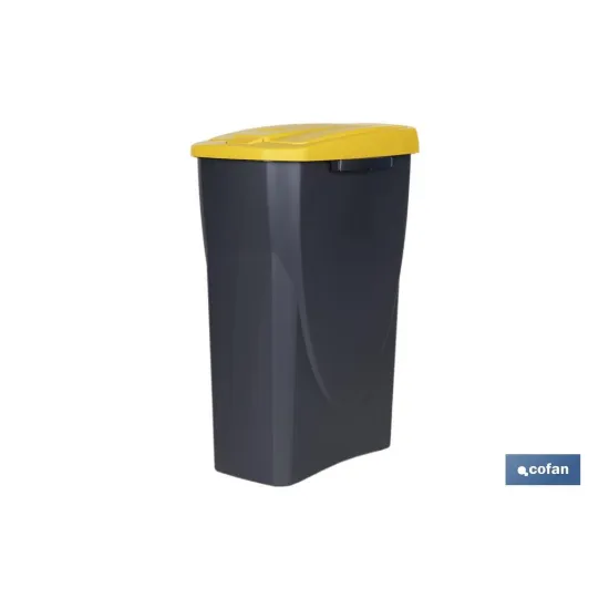 Comprar CUBO DE BASURA PARA RECICLAR 25 LIT Cofan | almacendeferreteriacor.es