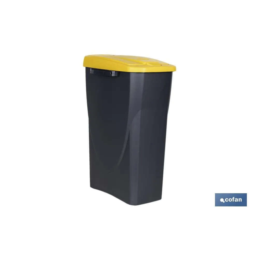 Comprar CUBO DE BASURA PARA RECICLAR 25 LIT Cofan | almacendeferreteriacor.es