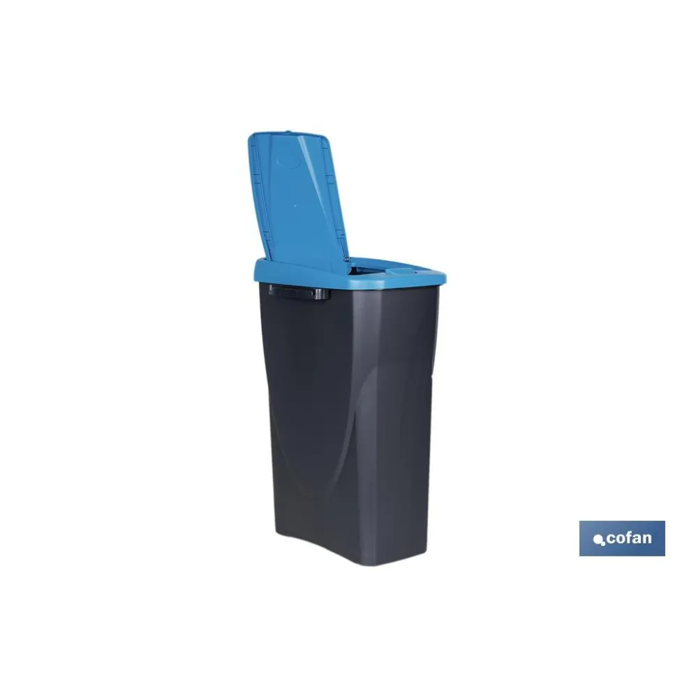 Comprar CUBO DE BASURA PARA RECICLAR 25 LIT Cofan | almacendeferreteriacor.es