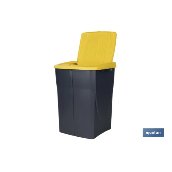 Comprar CUBO DE BASURA PARA RECICLAR 45 LIT Cofan | almacendeferreteriacor.es