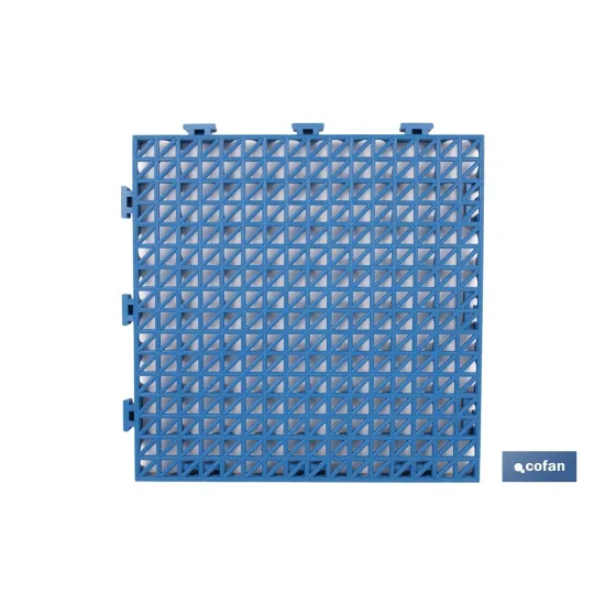Comprar SET DE 4 UDS. LOSETA ALVEOLADA AZUL Cofan | almacendeferreteriacor.es