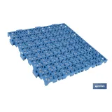 Comprar SET DE 4 UDS. LOSETA ALVEOLADA AZUL Cofan | almacendeferreteriacor.es