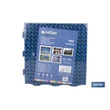 Comprar SET DE 4 UDS. LOSETA ALVEOLADA AZUL Cofan | almacendeferreteriacor.es
