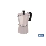 Comprar CAFETERA ITALIANA DE ALUMINIO PARA  Cofan | almacendeferreteriacor.es