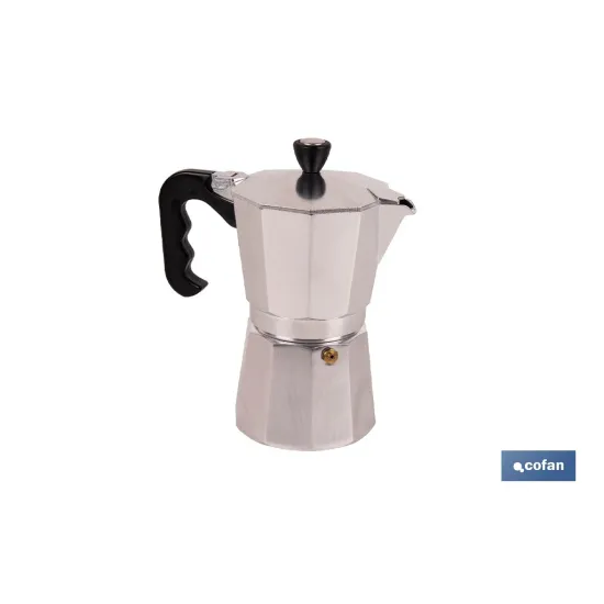 Comprar CAFETERA ITALIANA DE ALUMINIO PARA  Cofan | almacendeferreteriacor.es
