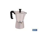Comprar CAFETERA ITALIANA DE ALUMINIO PARA  Cofan | almacendeferreteriacor.es
