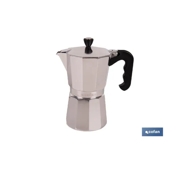 Comprar CAFETERA ITALIANA DE ALUMINIO PARA  Cofan | almacendeferreteriacor.es