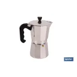 Comprar CAFETERA ITALIANA DE ALUMINIO PARA  Cofan | almacendeferreteriacor.es