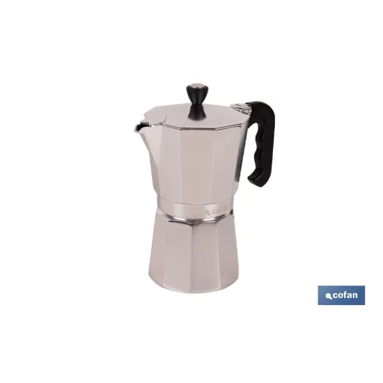 Comprar CAFETERA ITALIANA DE ALUMINIO PARA  Cofan | almacendeferreteriacor.es