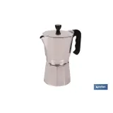 Comprar CAFETERA ITALIANA DE ALUMINIO PARA  Cofan | almacendeferreteriacor.es
