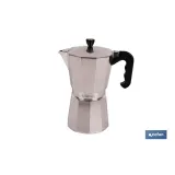 Comprar CAFETERA ITALIANA DE ALUMINIO PARA  Cofan | almacendeferreteriacor.es