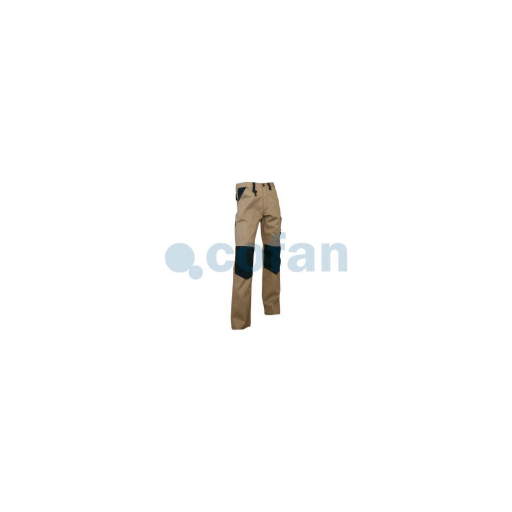 PANTALON TRABAJO LENOIR 280gms/m GRIS-NEGRO T-46