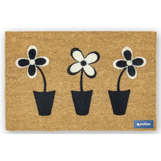 Comprar FELPUDO INTERIOR COCO FLOQUEADO 40X Cofan | almacendeferreteriacor.es