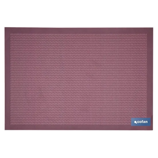 Comprar FELPUDO  ROJO 50x70cm (PACK: 1 UDS) Cofan | almacendeferreteriacor.es