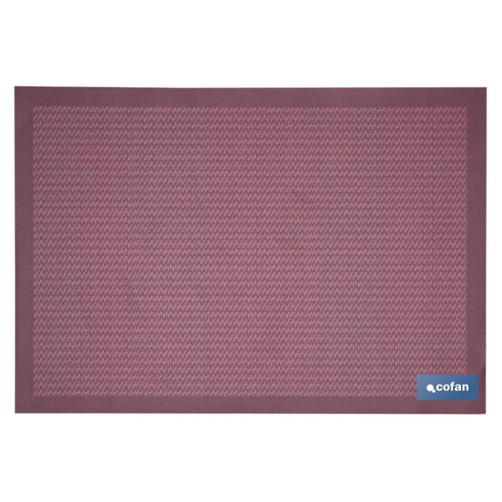 Comprar FELPUDO  ROJO 50x70cm (PACK: 1 UDS) Cofan | almacendeferreteriacor.es