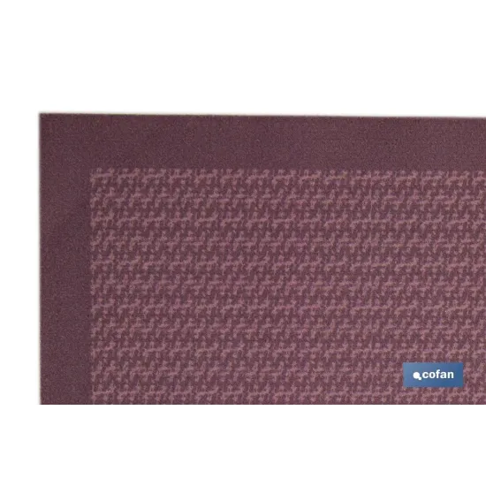 Comprar FELPUDO  ROJO 50x70cm (PACK: 1 UDS) Cofan | almacendeferreteriacor.es