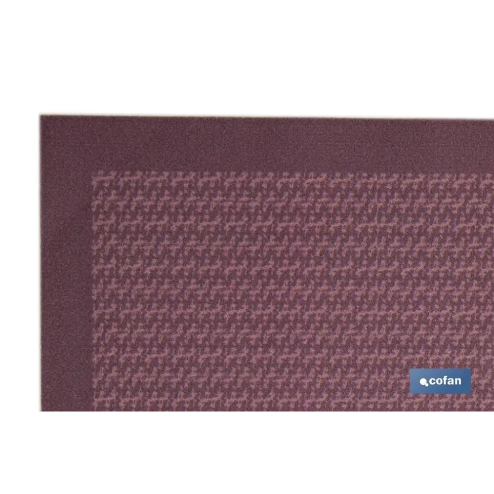Comprar FELPUDO  ROJO 50x70cm (PACK: 1 UDS) Cofan | almacendeferreteriacor.es