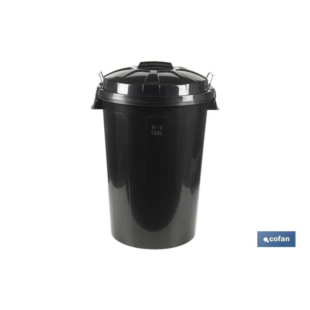 Comprar CUBO DE BASURA CON ASAS METÁLICAS 1 Cofan | almacendeferreteriacor.es