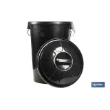 Comprar CUBO DE BASURA CON ASAS METÁLICAS 1 Cofan | almacendeferreteriacor.es