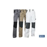 PANTALON TRABAJO LENOIR  280gms/m GRIS-NEGRO T-60