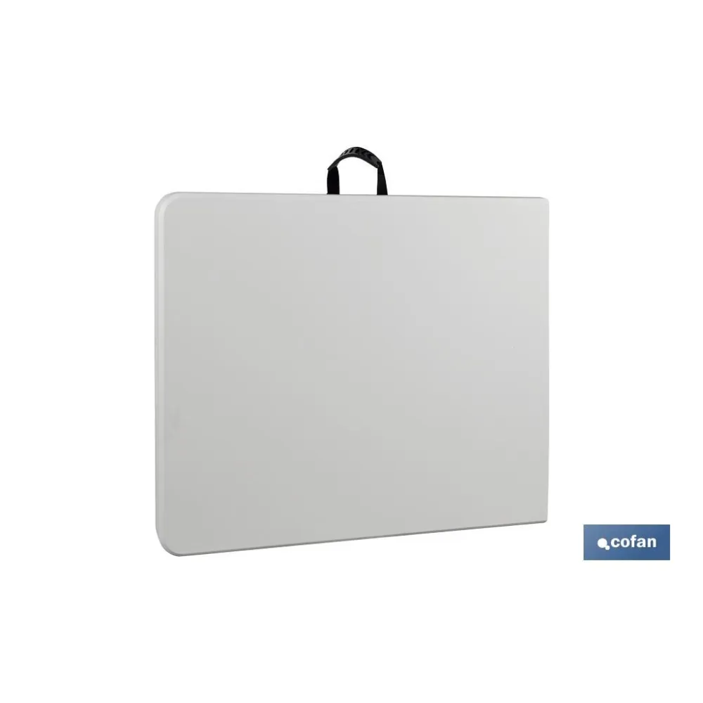 Comprar MESA PLEGABLE RECTANGULAR BLANCA CO Cofan | almacendeferreteriacor.es