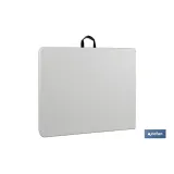 Comprar MESA PLEGABLE RECTANGULAR BLANCA CO Cofan | almacendeferreteriacor.es