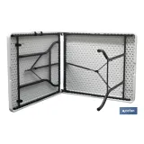 Comprar MESA PLEGABLE RECTANGULAR BLANCA CO Cofan | almacendeferreteriacor.es