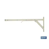 Comprar TENDEDERO BLANCO DE ESCUADRA PARA P Cofan | almacendeferreteriacor.es