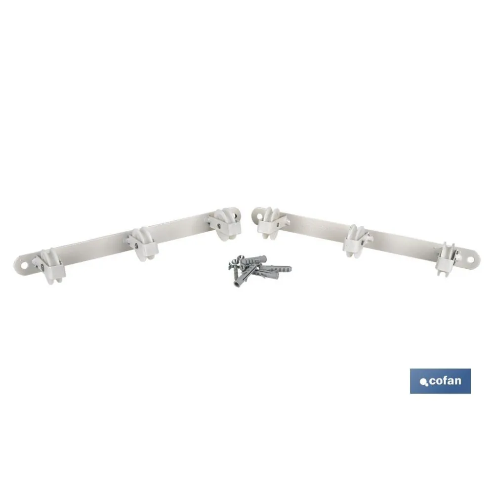 Comprar TENDEDERO FIJO DE PARED BLANCO DE D Cofan | almacendeferreteriacor.es