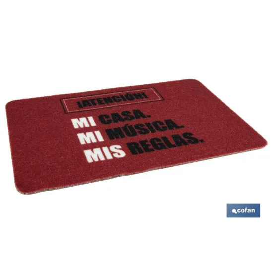 Comprar FELPUDO ESTAMPADO DIGITAL REGLAS 40 Cofan | almacendeferreteriacor.es
