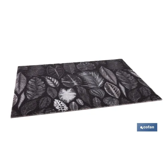Comprar FELPUDO CON ESTAMPADO DIGITAL HOJAS Cofan | almacendeferreteriacor.es
