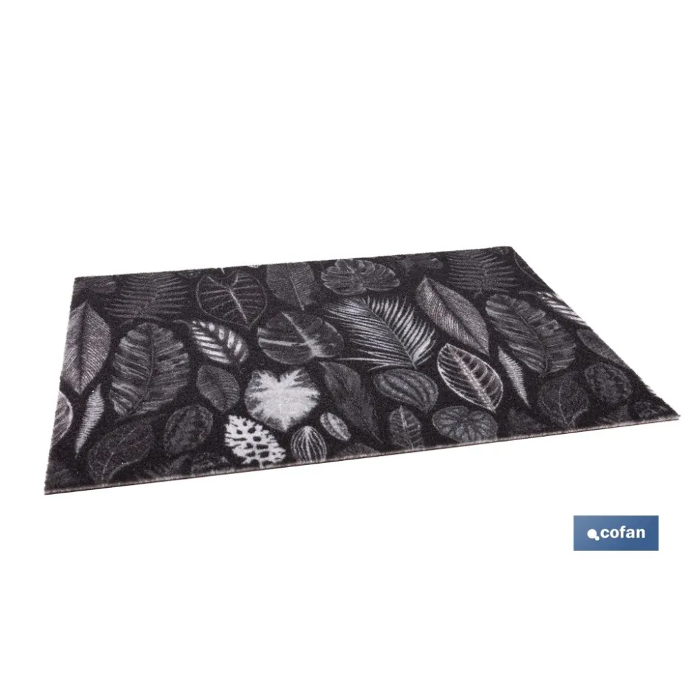 Comprar FELPUDO CON ESTAMPADO DIGITAL HOJAS Cofan | almacendeferreteriacor.es